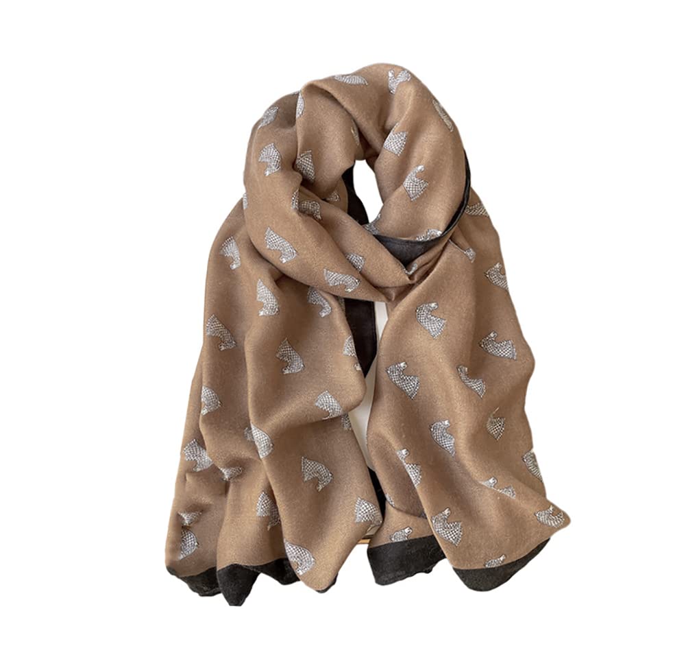 JERLAWomen's Scarves Lady Light Soft Fashion Solid Scarf Wrap Shawl plaid scarf