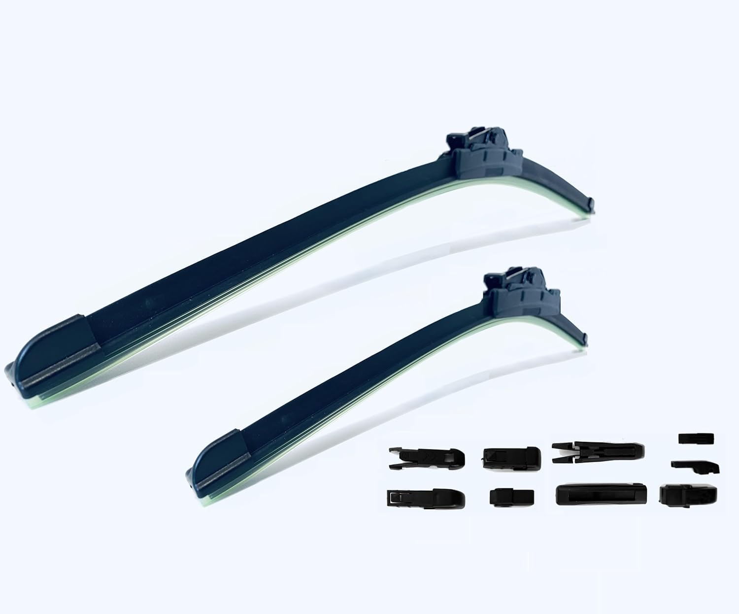 Coppia Spazzole Tergicristallo Compatibili con Dacia Duster Dal 2009 al 2016 LOGAN 2004-2015, SANDERO DAL 2008-2015, 50 50 cm Tergicristalli per Parabrezza Anteriore Aero Flat Nuove