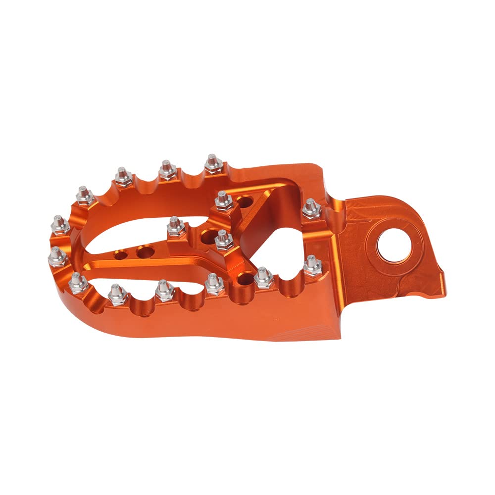 CNC ein Paar Motorrad Fußrasten Pedale breit Dirt Bike für KTM EXC EXC-F XC-F XCF-W SX-F 690 125 150 530 1050 1090 1190 1290 ADVENTURE ENDURO SMC für BETA For HUSQVARNA