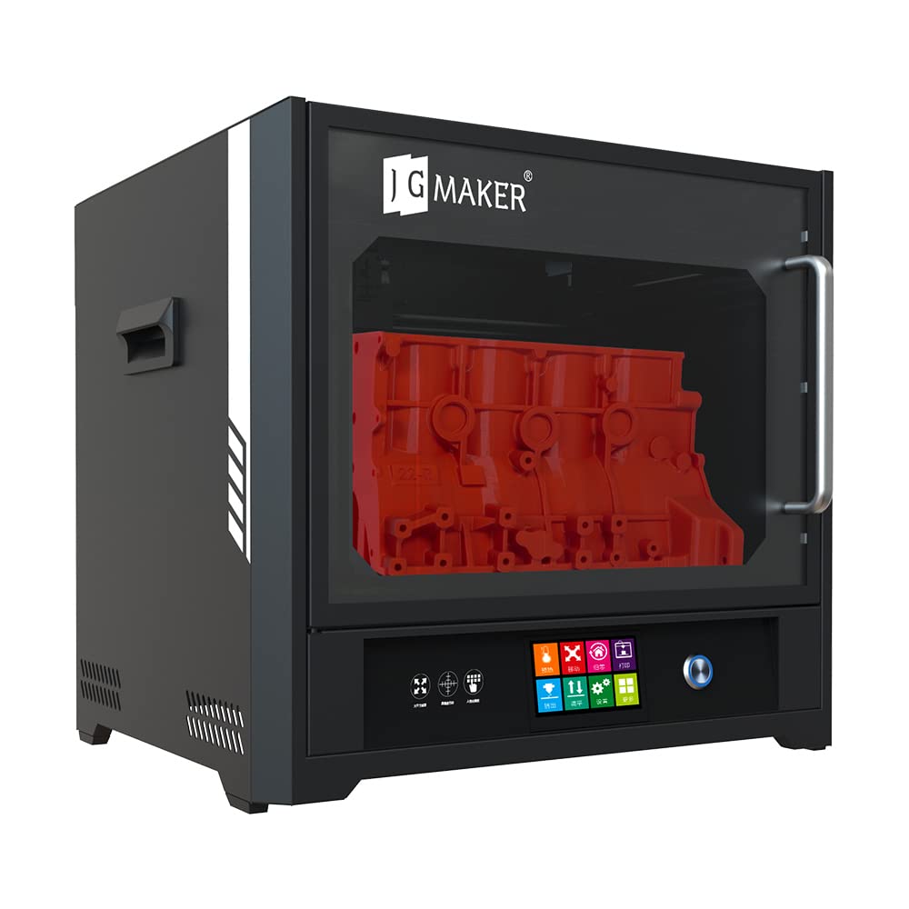JG MAKER A6 3D Printers Fully Closed Metal Structure Meanwell Power Optical Endstop Build Volume 300X200X200mm