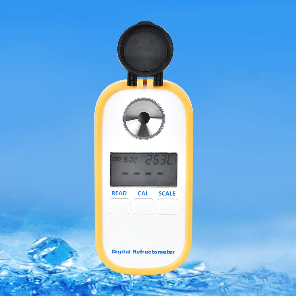 Hidrómetro Digital Sensor Refractómetro de Punto de Congelación Digital con Pantalla LCD Grande