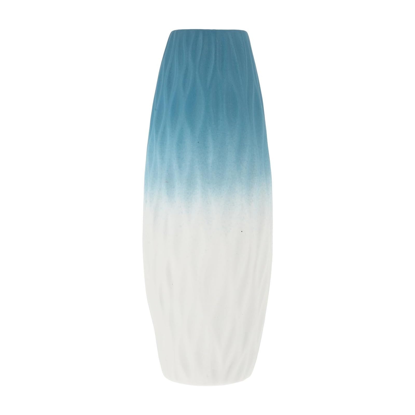 Vasen für die Wohnzimmerdekoration Keramik-Blumenvase, Farbverlauf, gestreift, dekorativ, blau, künstlerische Heimdekoration Fürs Wohnzimmer