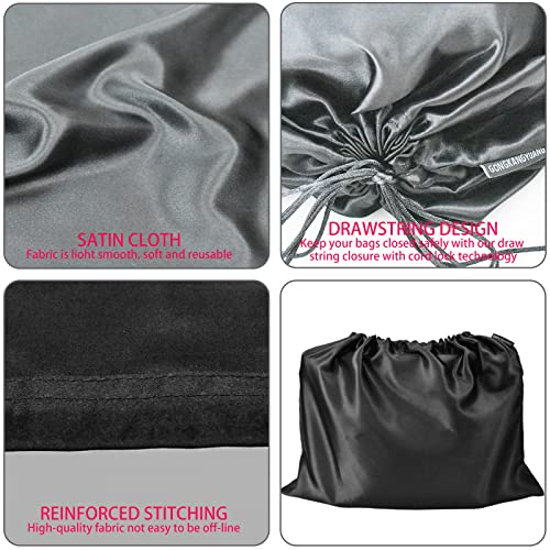 GONGKANGYUAN 30 Pack Dust Bags for Handbags Travel Storage Pouch, Silk Handbag Dust Cover Bags for Purses Pocketbooks Shoes Boots4