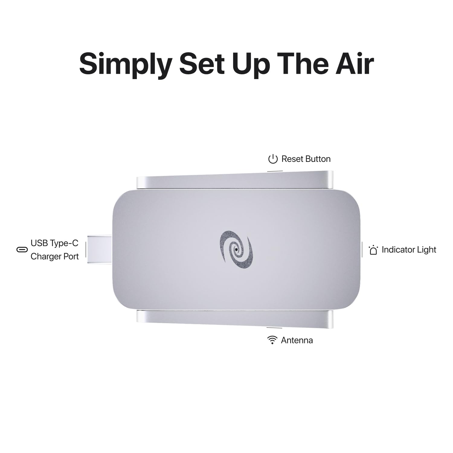 Deeper Connect Air (versión 2026) Router VPN de viaje inalámbrico de bolsillo portátil Wireguard OpenVPN DPN WiFi Router