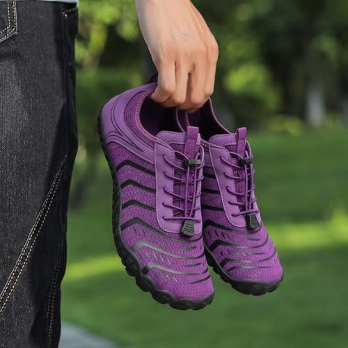 Image of EWUHA Barefoot Shoes Womens Mens Footwear for Walking Hiking with Wide Toe Box,Healthy & Non-Slip,Breathable Barefoot Vitality Water Shoes for Beach Pool Swim Outdoor (Unisex)