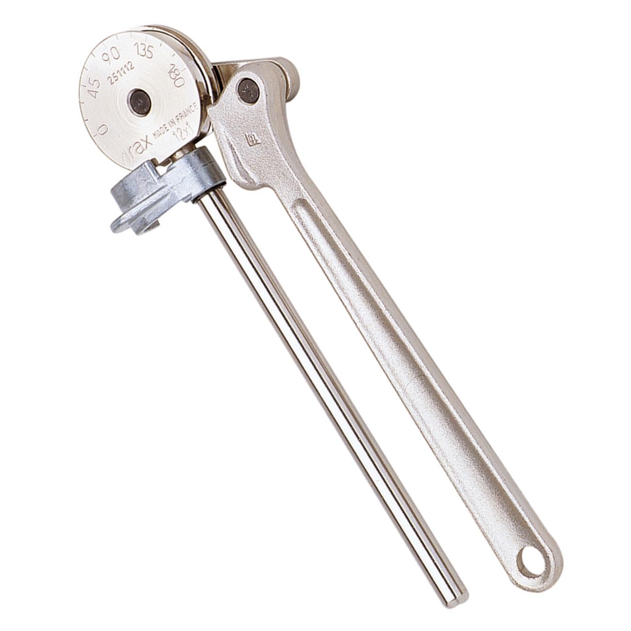 Pince courbée 10 mm Virax en acier forgé de haute précision