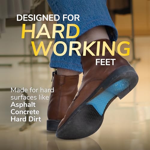 Image of Work All-Day Superior Comfort Insoles (with) Massaging Gel, Women, 1 Pair, Trim to Fit