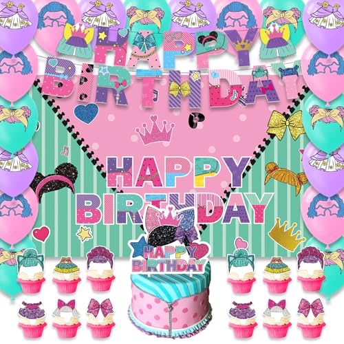 42pcs Surprise Birthday Decorations Disposable Baby Shower Party Supplies Includes，Banner，Cake