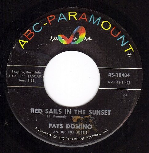 Fats Domino - Song For Rosemary / Red Sails In The Sunset (45-Tours Usagé) main image 0