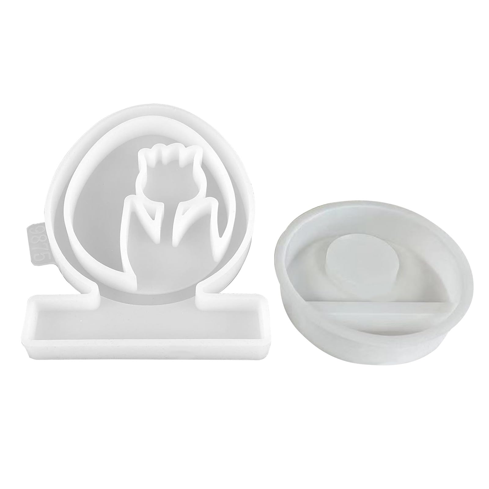 Kalttoy C Hollow Holder Mold Flower Resin Mold For Holder Gypsum Ornament Home Decor Reative Project
