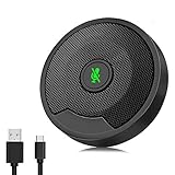 🎤【Höchste Leistung & Multi-Anlässe】 - Das hochwertige Zink stechpalmen material und der Metall guss machen das Mikrofon langlebig. Die rutschfeste Silikon matte macht das Mikrofon auf dem Desktop stabil. Das USB mikrofon eignet sich perfekt für Online-Meetings, Geschäfts konferenzen, Fernunterricht und Interviews, Podcasts und Heimstudio-Aufnahmen usw.; und unterstützen die gängigsten Kommunikations software wie Skype, Google Hangouts, Cisco Webex, Zoom, GoToMeeting, Chrome Box usw.
