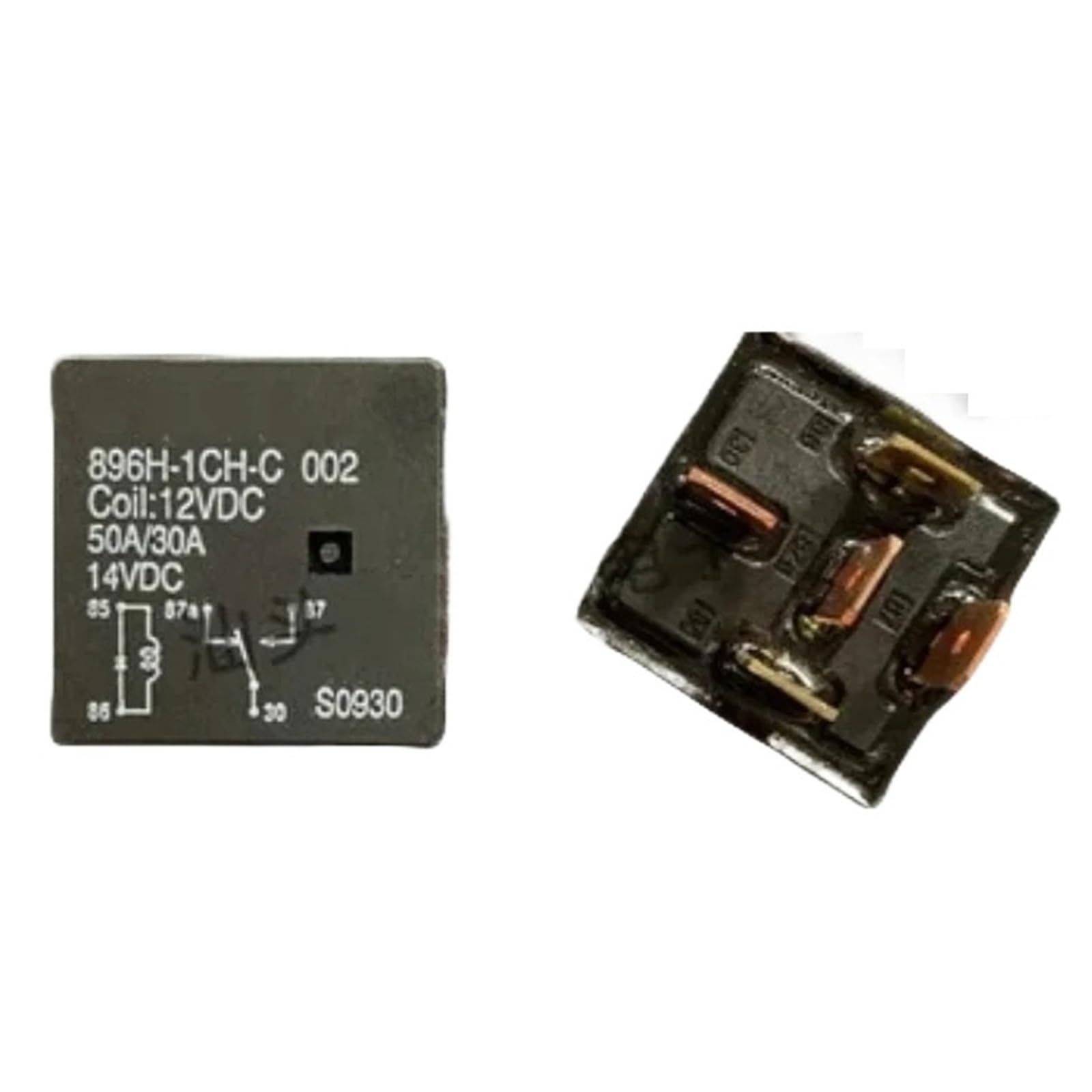 Relais automobile haute performance 896H-1CH-C 28VDC à 5 broches