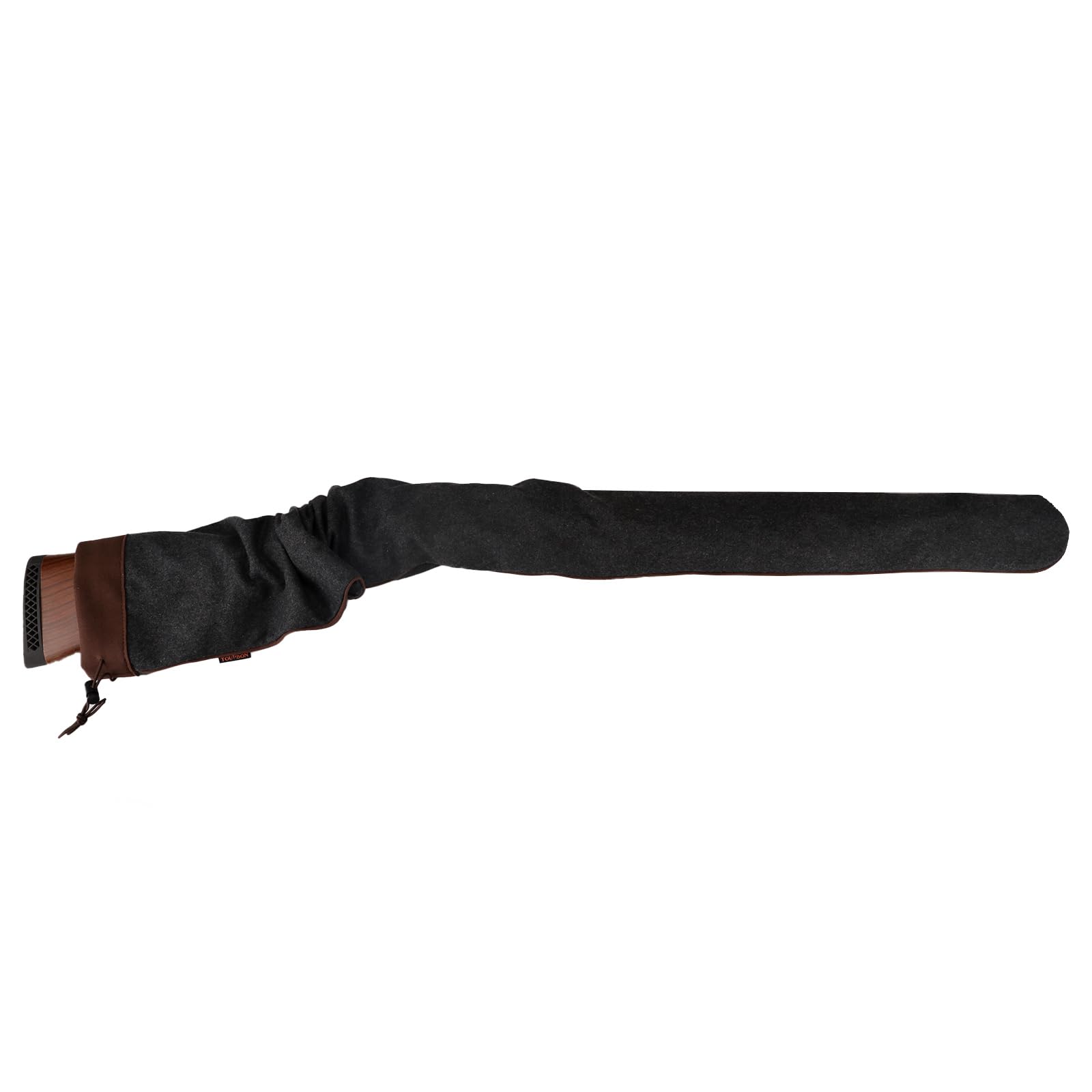 Tourbon - Guaina in tessuto cucito per fucile e pistola, lunga 132,1 cm, con chiusura a cordoncino