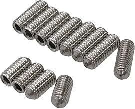 【Domestic Product】 Millimeter Standard String Height Adjustment Button Head Screws Stainless Steel (M3-6mm(4P)+8mm(8P) 12 pieces)