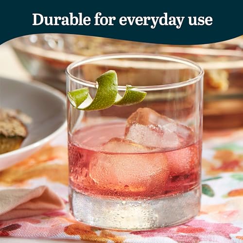 Libbey-917CD-Heavy-Base-Rocks-Glasses-Set-of-12-Rocks-Whiskey-Glasses-Set-with-Simple-Lines-Dishwasher-Safe-Cocktail-Drinking-Glasses-Ideal-Rocks-Glassware-for-Special-Moments