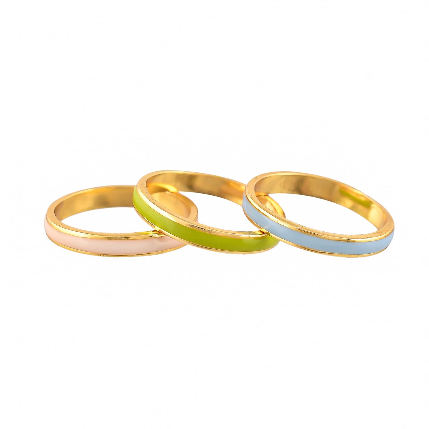 VOYLLA Valentines Day Plain Enamel Stackable Rings|Gift For Her|Valentines Gift For Her| (B0CS3RRFVF) Amazon Price History, Amazon Price Tracker
