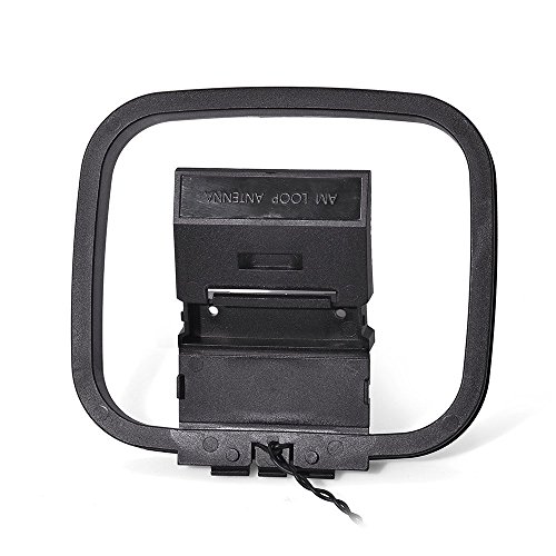 Image of Eightwood AM Loop Antenna 3 Pin Mini Connector Compatible with Sony HiFi Series Sharp AV Receiver Radio Stereo System