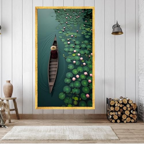 Décor de paysage naturel sur toile grand format 60x105 - 3