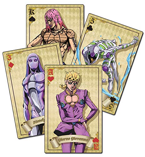 Great Eastern Entertainment JoJo's S4- Big Group Playing Cards