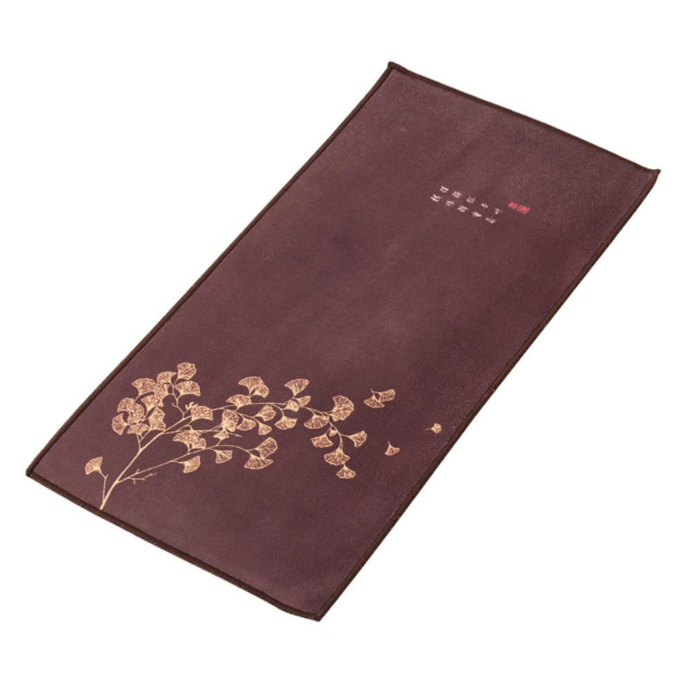 Chinese-style Painted Tea Towel Dry Tea Mat Zen Two-sided Pot Towel Tea Cloth