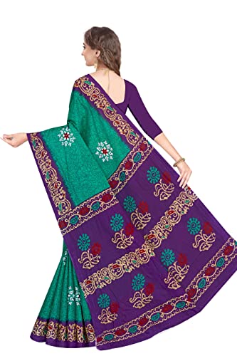 Image of TAMAIRA FASHION Mulmul Pure Cotton Saree For Woman Batik Printed |Office Wear Daily Wear Sarees For Women Without Blouse Piece