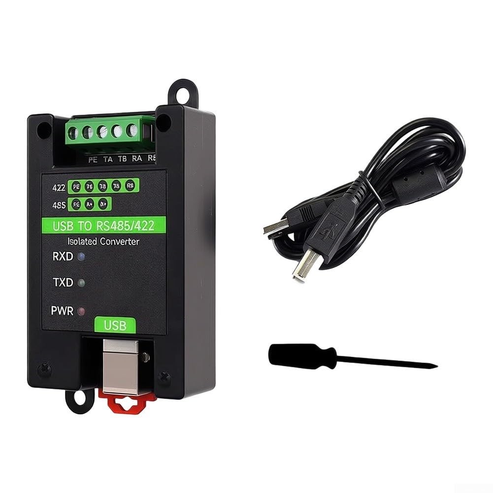USB convertidor serie montaje en carril carcasa ABS
