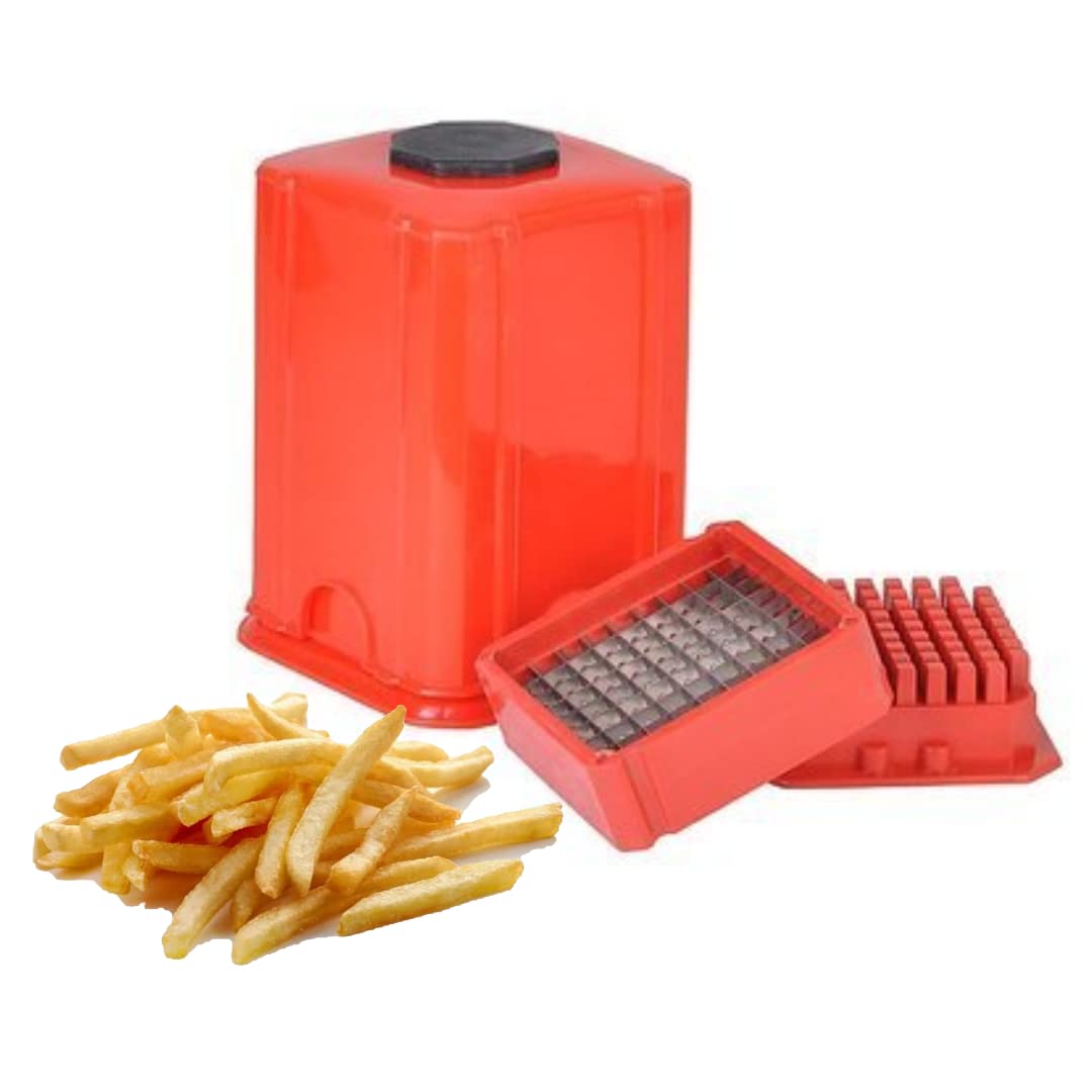 Suzec Potato Chipper Potato Veggie Chopper Perfect Fries Potato Chips Natural French Fry Cutter Vegetable Fruit Slicer