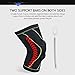 ASOONYUM Knee Compression Sleeve -Knee Brace with Side Stabilizers & Patella Gel Pads for Knee Support. Arthritis, Meniscus Tear, Joint Pain Relief & Sports Injury Recovery-Single