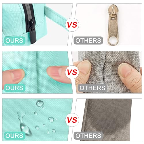 Fmeida F715 Minimalist Pencil Case Large Capacity Pencil Bag With Portable Handle Waterproof Fabric And Zipper Aesthetic And Spacious Pen Organizer thumb #5