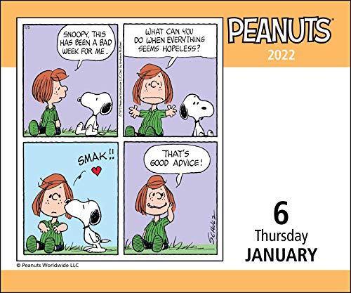 Peanuts 2022 Day-To-Day Calendar #TOP2