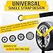 Car Tie Down Straps for Trailers 4 Pack - Tire Ratchet Strap with Flat Hooks - 2