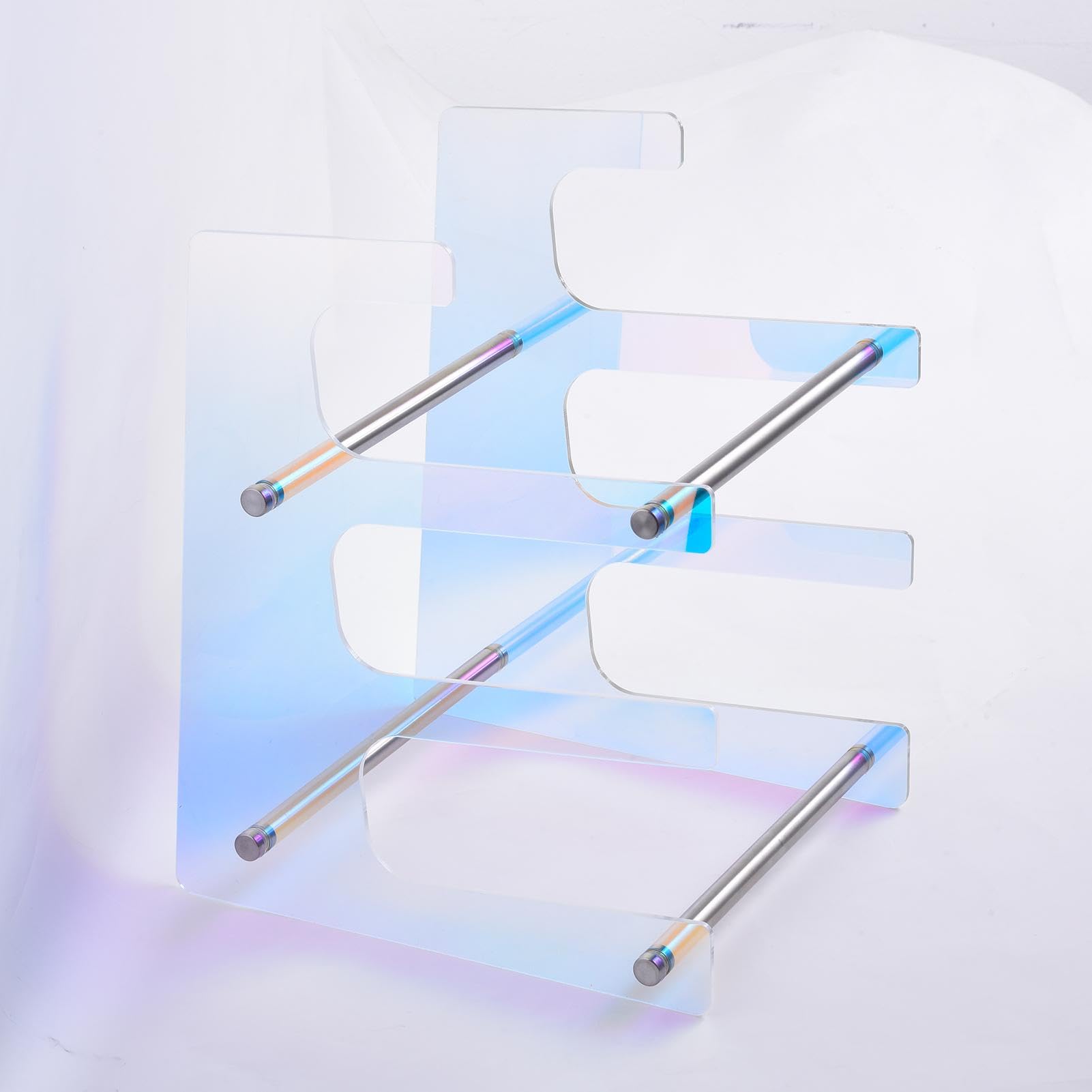 Présentoir De Clavier En Acrylique, étagère à 3 Niveaux, Plateau Pour