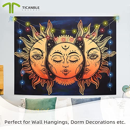 Sun-and-Moon-Tapestry-Popular-Wall-Hanging-Yellow-Vintage-Boho-Art-Tapestry-Aesthetic-Tapestry-for-Bedroom-79-x-59-Sun-and-Moon 513P 59nbXL