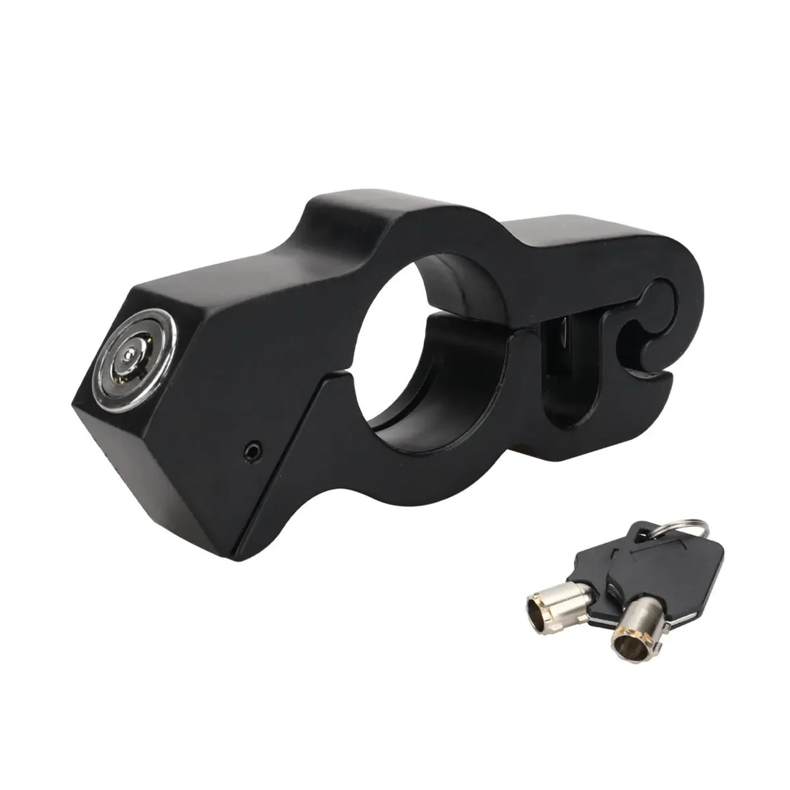Chain Lock Motorcycle Anti Theft Insurance Supplies Electric Scooter Padlock Handcuffs Lever Lock Motorbike Lock(Black)