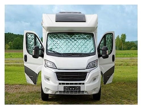 Tendine Parasole Auto Parasole per Peugeot Boxer Motor Car - Copertura per parabrezza riflettente, anti-UV e calore Tenda parasole