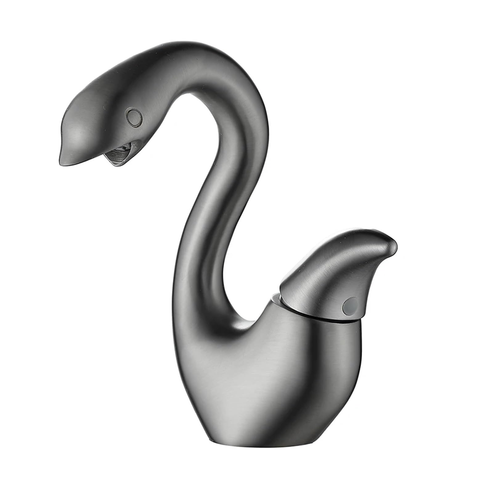 Basin Faucets Swan Design Modern Bathroom Sink Faucet Single Handle Deck Mounted Wash Basin Water Tap Hot and Cold Mixer(Color-6)