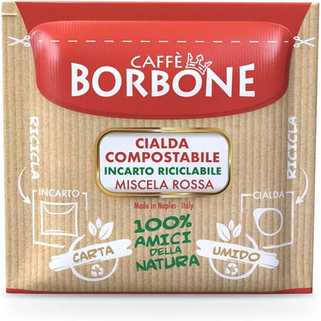Caffè Borbone - Kaffee Kapseln Premium italienischen Kaffee ESE 44mm - rote Mischung - 450 Kapseln