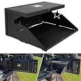 Yoursme Tailgate Table for 2007-2024 Jeep Wrangler JK & JL 2/4 Door Rear Door Table Cargo Shelf Storage Cargo Luggage Holder Carrier Foldable Support Up to 100LBS