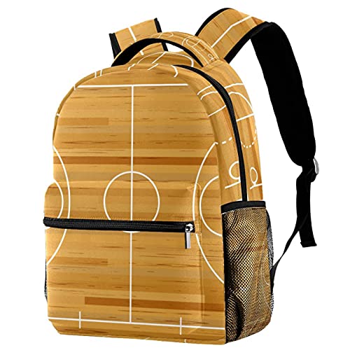 Sac à dos de voyage en bois vintage pour enfants avec porte-bouteille pratique