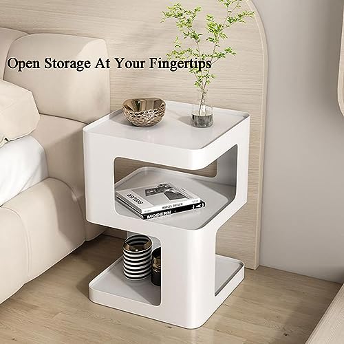 Petite table basse géométrique JATIBOSH meuble de chevet fer pour maison - 4