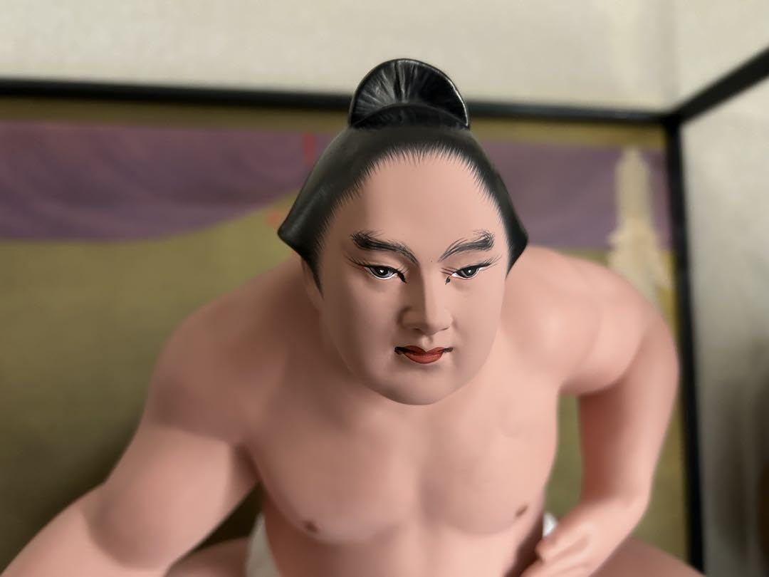 相撲人形 横綱　亀田均作　力士人形 Amazon | 相撲人形 横綱 亀田均作 力士人形 | 人形・ドール
