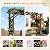 VINGLI Wooden Garden Arbor with Planter, Wedding Arch for Ceremony, Wood Garden Arbour Trellis for Plant Climbing, Pergola for Garden Backyard, Lawn, Outdoor (Dark Brown)
