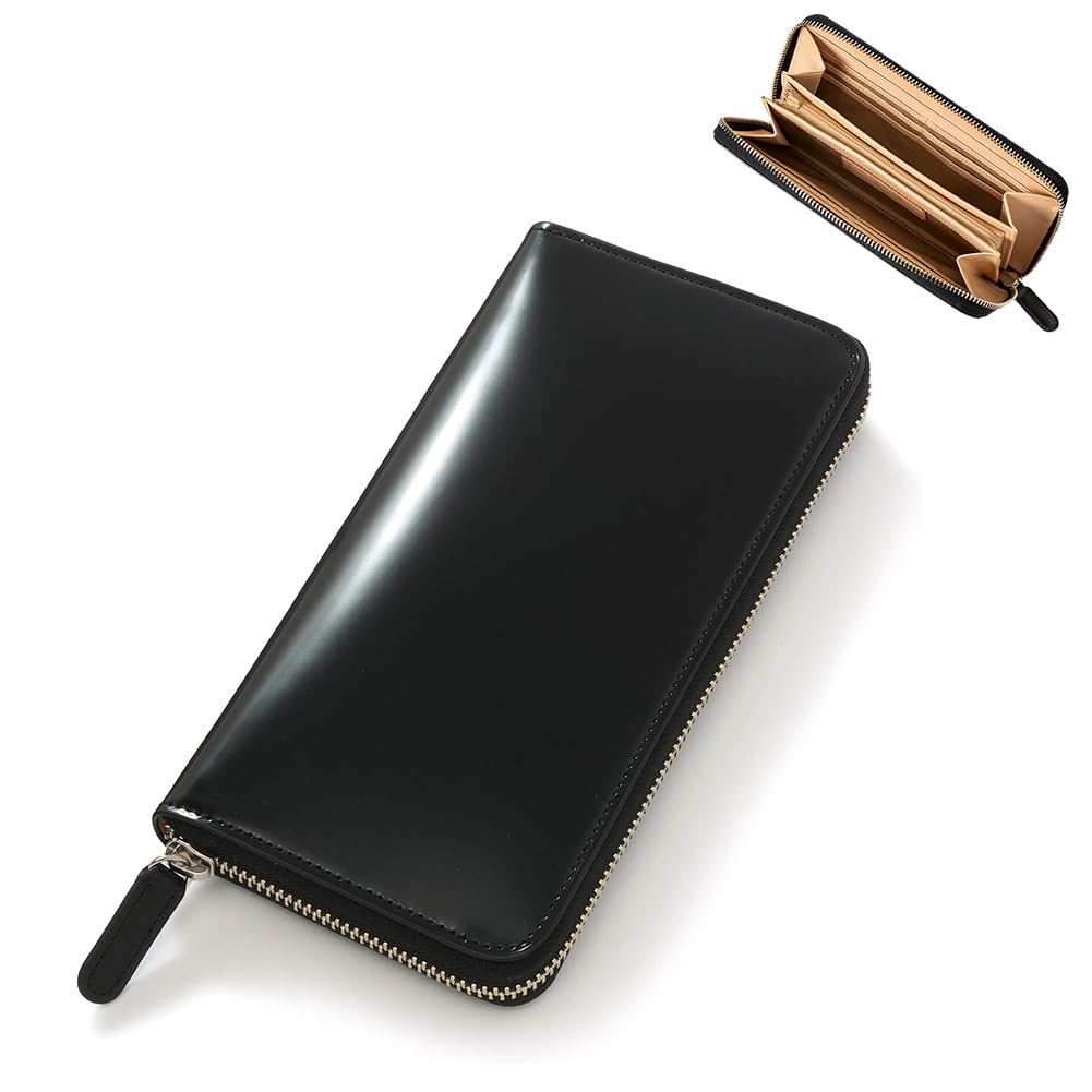 Amazon | [フライングホース] 長財布 ロングウォレット コードバン