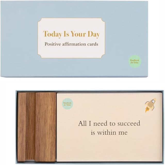 Today Is Your Day: Positive Affirmation Cards | Mindfulness Gifts for Women | Motivational Cards | 50 Messages for Confidence and a Positive Mindset