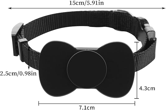 Cat Tracking Collar Smart Pet Locator Pet Harness | Cat Collar With Alarm for Outdoor Adventures, Travel, Camping, Hiking, Home, Backyard, Garden, Park, Exploring, Walking,