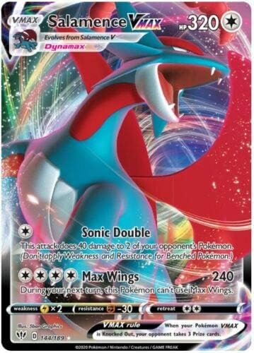 Salamence VMAX - 144189 - Espada y escudo ultra raros Darkness Ablaze Singles