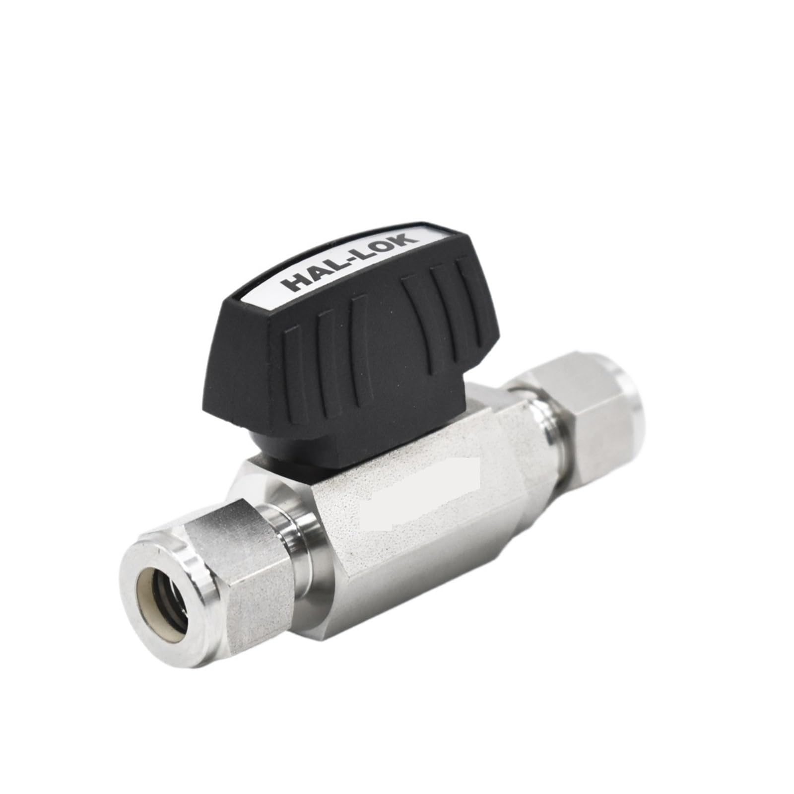 SS316L Valvola a sfera esagonale in acciaio inossidabile manuale 1000psi bidirezionale Gas Laboratorty Instrument Stop (1 cm)