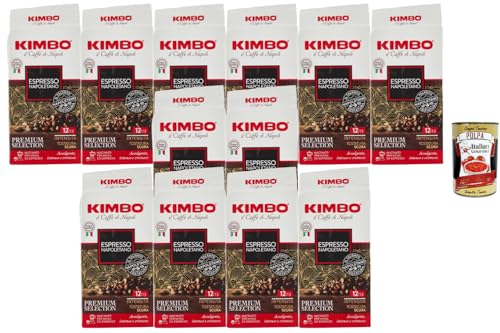 Kimbo Espresso Napoletano intensité 12/13 et la Polpa culinaire haut de gamme