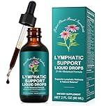 Lymphatic Drainage Drop, 6000mg Equivalent Per Serving | 21-in-1 Botanical Detox Formula for Lymph System Cleanse, Balance, Less Swelling, Immune System, Overall Vitality|Safe & Clean Formula|60 ML