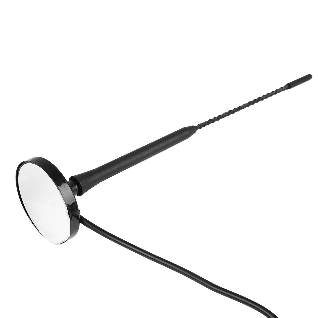 X AUTOHAUX DC 12V Magnetic Base Roof FM AM Radio Car Signal Antenna Aerial, Black, 36.5 x 11 x 4 cm - Image 4